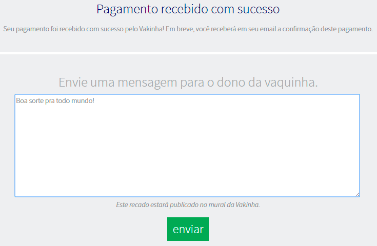 Você verá essa mensagem confirmando a sua contribuição vaquinha-projeto-sonhar-confirmacao